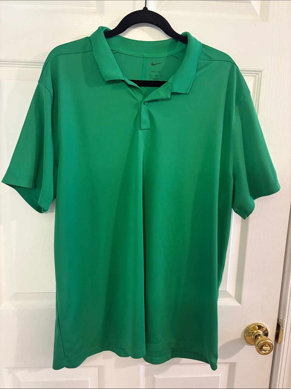 Nike Men's Emerald Green Performance Polo